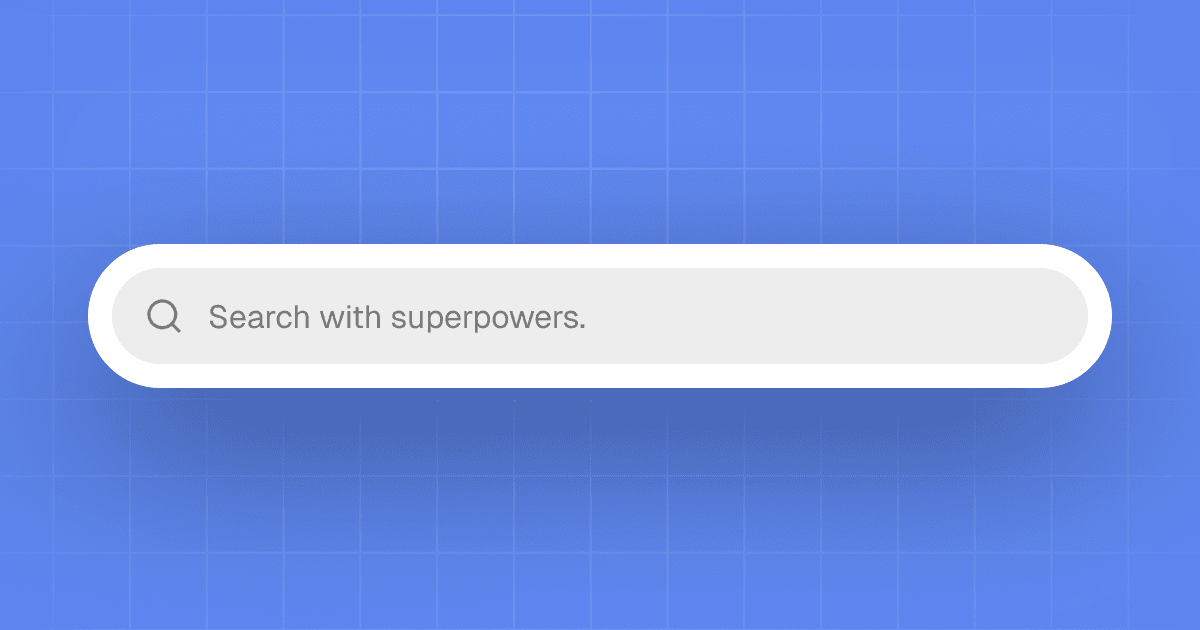 Advanced search